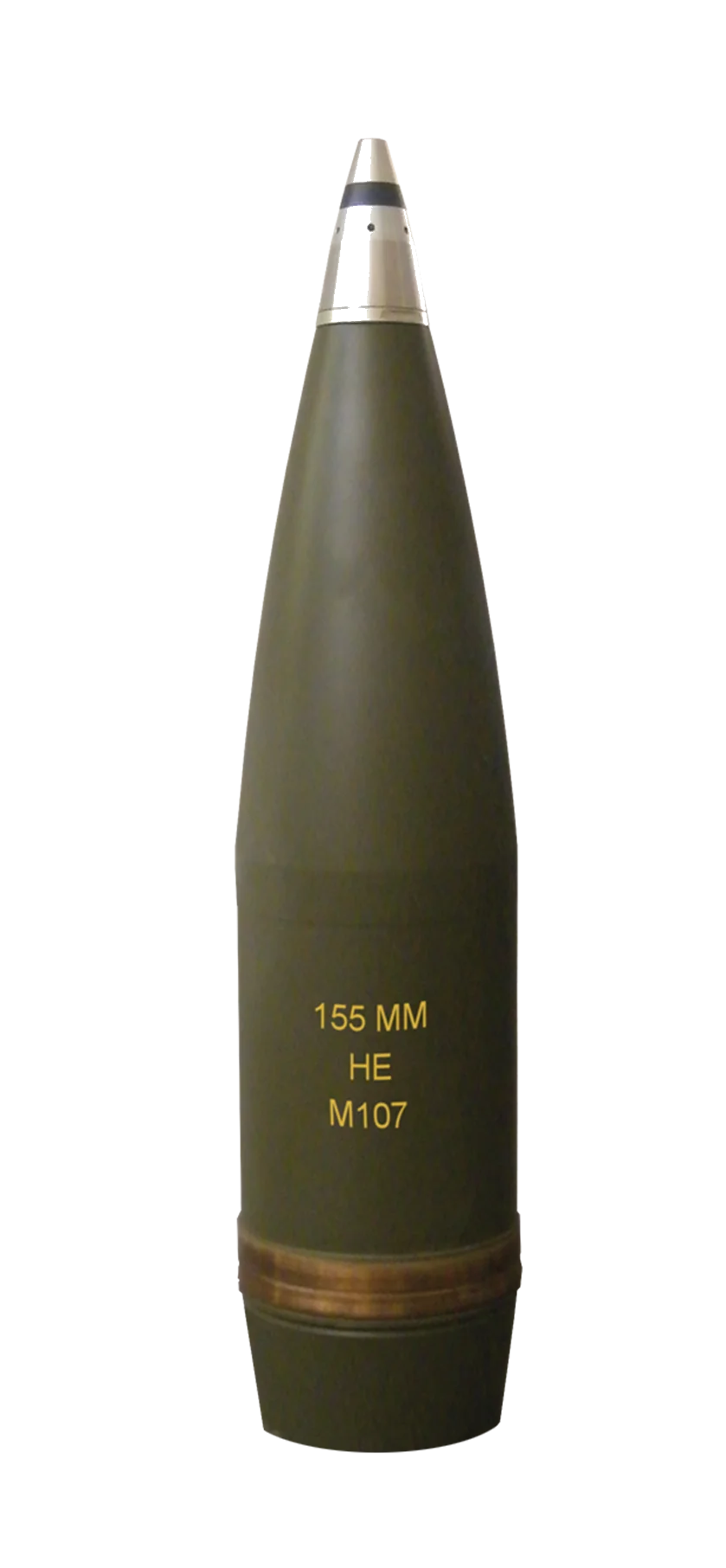 Projectile M107-A3 155 mm à portée étendue